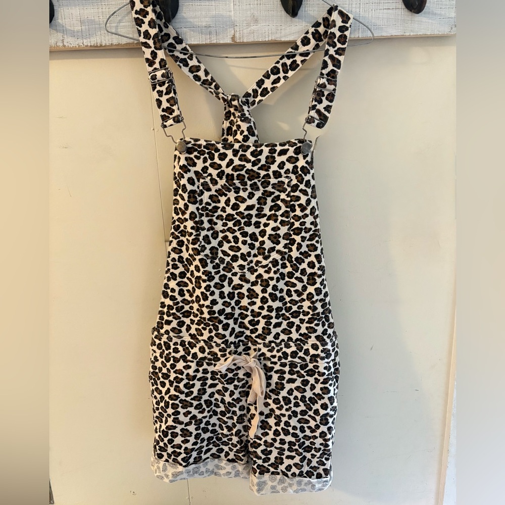 Altar'd State Leopard Print Romper